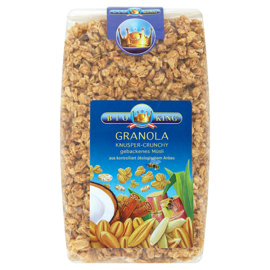 Bioking bio pirított ropogós müzli 375 g