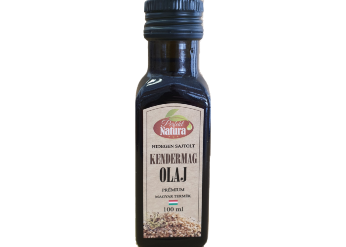 Perfekt Natura hidegen sajtolt kendermag olaj 100 ml