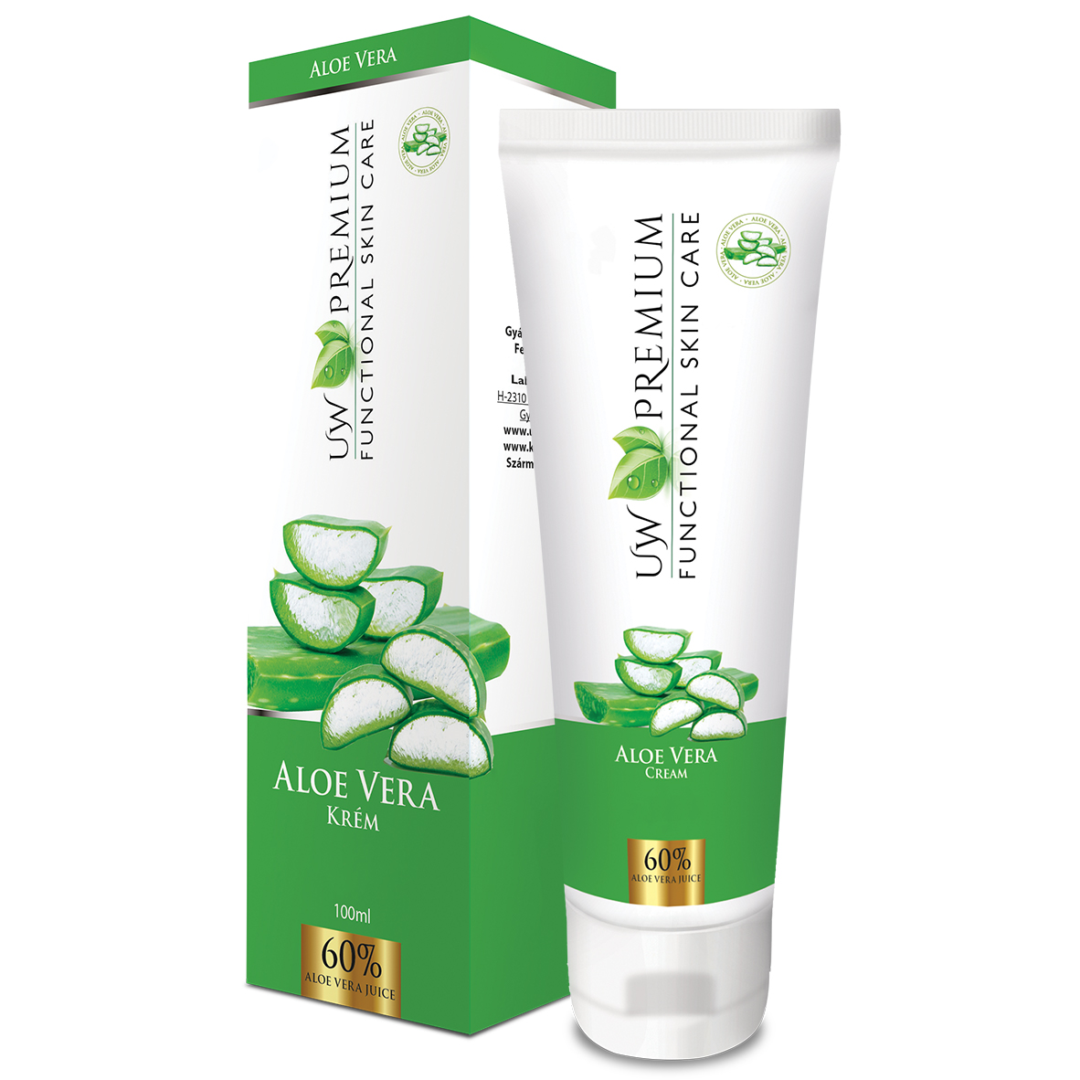 Uw premium aloe vera krém 100 ml