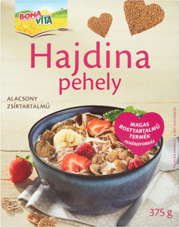 Bona Vita hajdina pehely 375 g