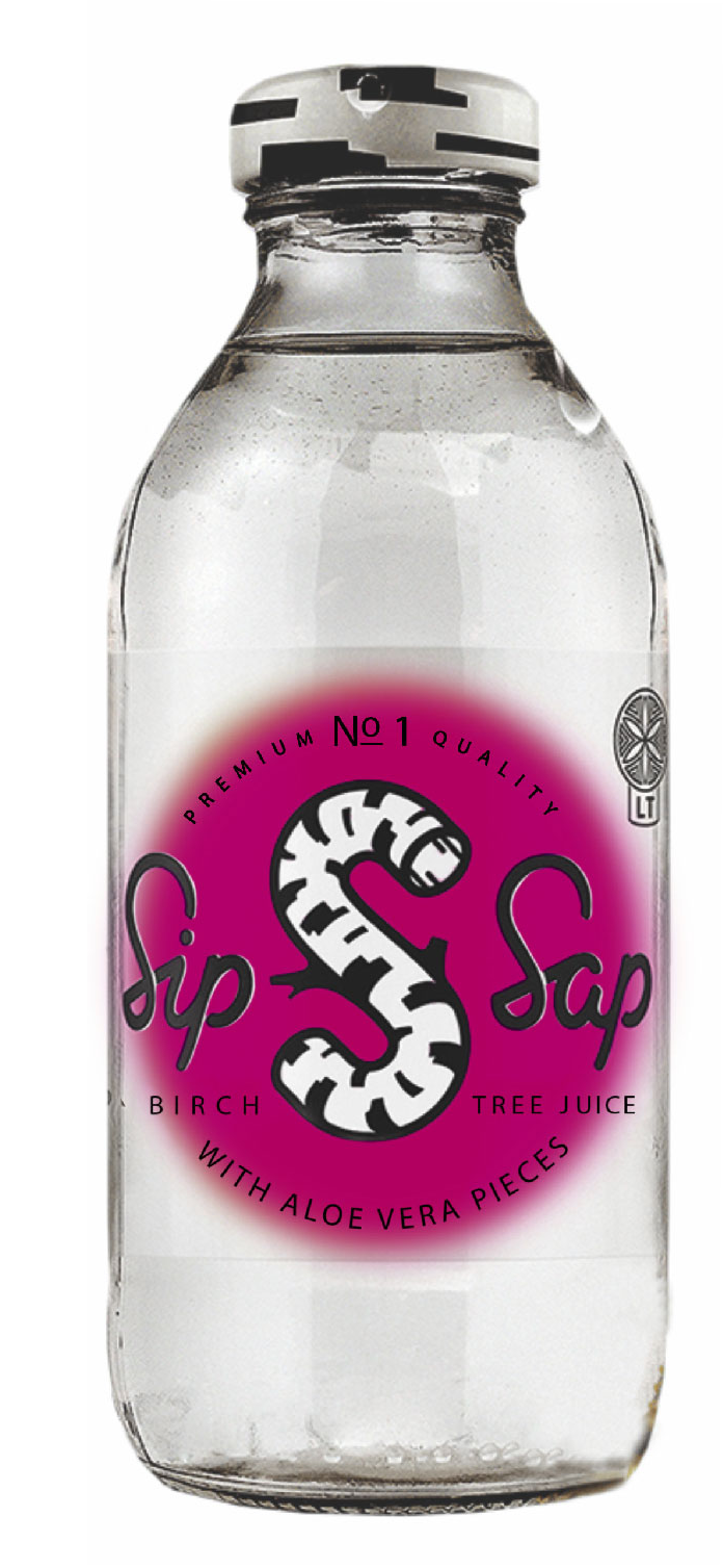 Sipsap bio nyírfavíz aloe vera 330 ml