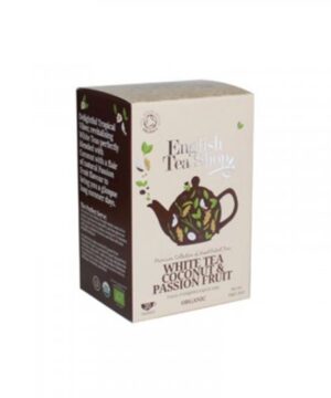 Ets bio 20 fehér tea kókusszal és passion gyümölccsel   20x2g    40g