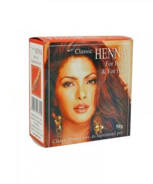 Classic Henna haj és testfesték por 50 g