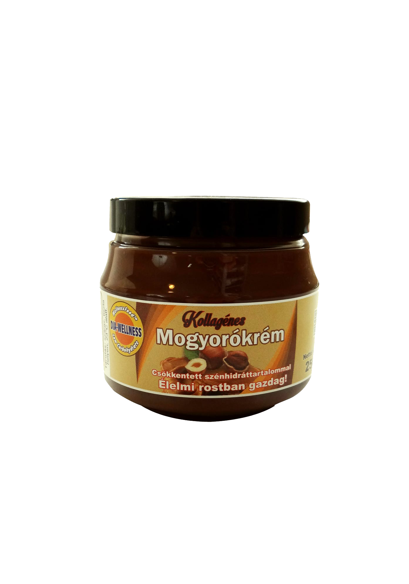 Dia-Wellness kollagénes mogyorókrém 250 g