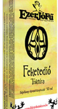 Ezerjófű fekete dió tinktúra 50 ml
