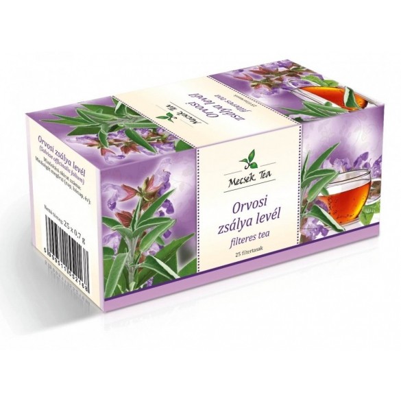 Mecsek orvosi zsálya levél filteres tea 18 g