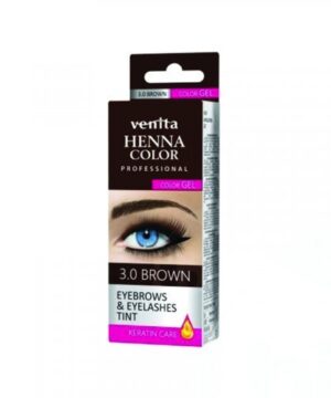 Venita henna color gyógynövényes szemöldök festék 3.0 barna 15 g