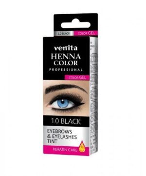 Venita henna color gyógynövényes szemöldök festék 1.0 fekete 15 g