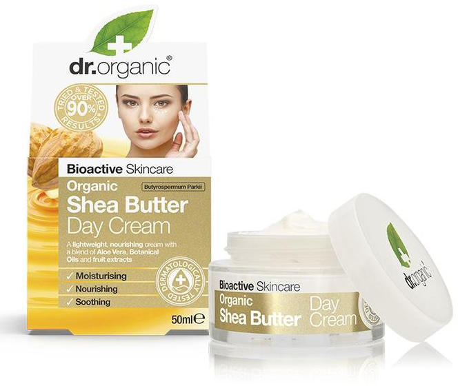Dr. organic bio shea vaj nappali krém 50 ml