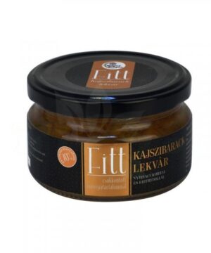 Fitt kajszibarack lekvár nyírfacukorral és eritrittel 210 g