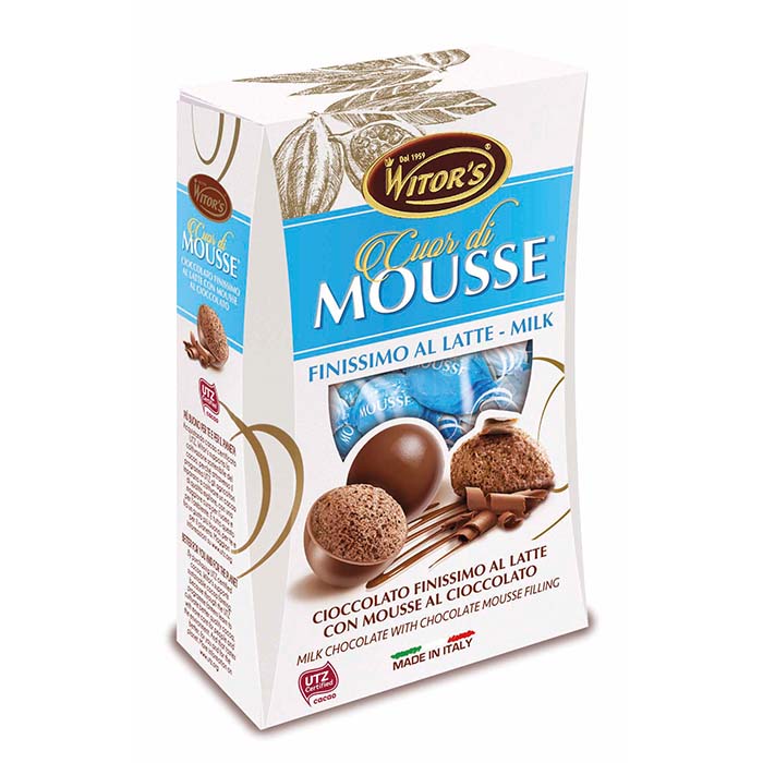 Witors tejcsokoládé praliné tejcsoki mousse 136 g