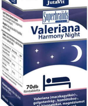 Jutavit valeriana harmony night kapszula 70 db