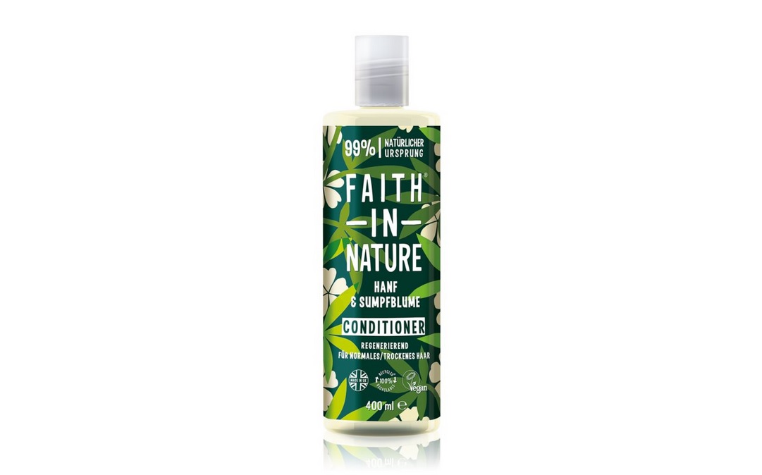 Faith In nature kondícionáló kender és tajtékvirág 400 ml