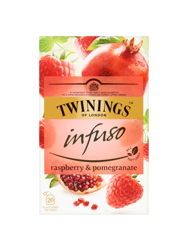 Twinings gránátalma és málna herbatea 40 g