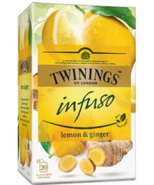 Twinings citrom és gyömbér herbatea 40 g