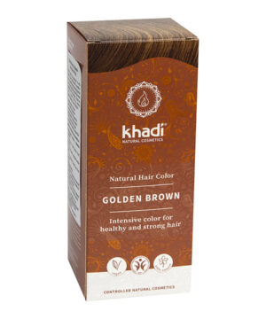 Khadi bio hajfesték por aranybarna 100 g