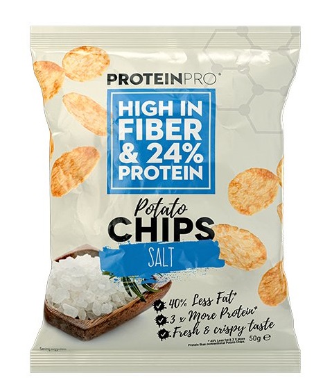 Proteinpro fehérjével dúsított burgonya chips sós 50 g