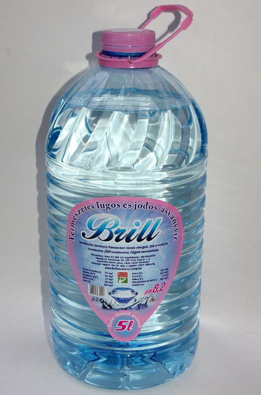 Brill természetes lúgos és jódos ásványvíz 5000 ml