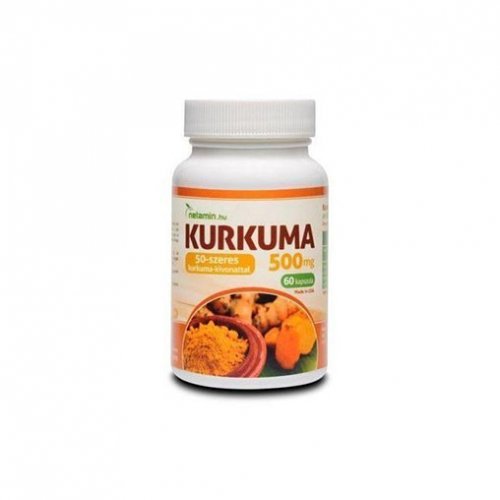 Netamin kurkuma 500mg kapszula 60 db