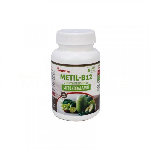 Netamin metil-b12 vitamintabletta 60 db