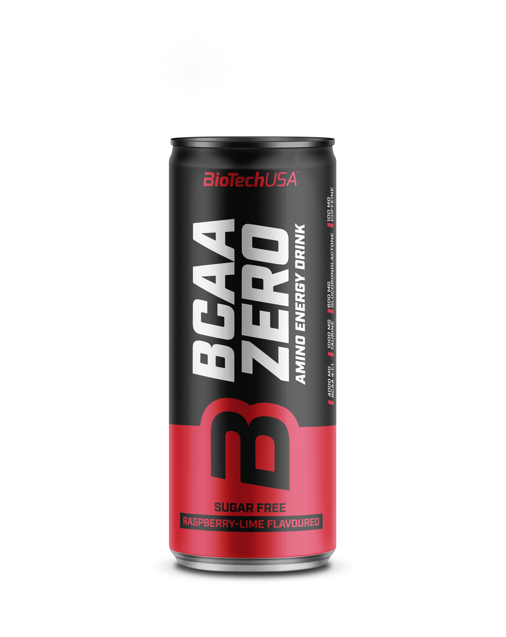 Biotech bcaa zero energy drink málna-lime energiaital 330 ml