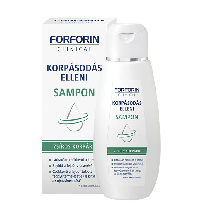Forforin korpásodás elleni sampon zsíros korpára 200 ml