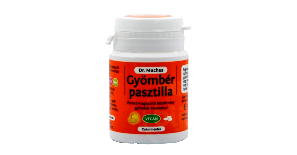 Dr. muches gyömbér pasztilla 27 g