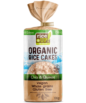 Rice Up bio szelet chia mag&quinoa 120 g