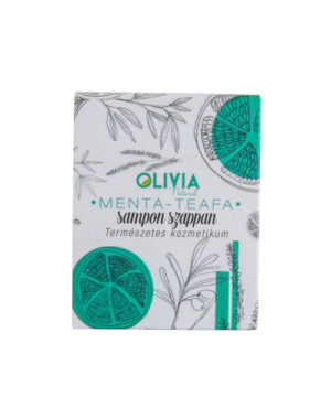 Olivia Natural menta-teafa sampon szappan 90 g