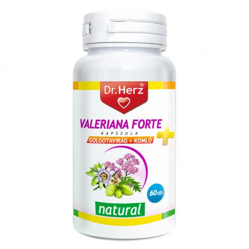 Dr. herz valeriana forte kapszula 60 db