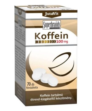 Jutavit koffein tabletta 100mg 70 db