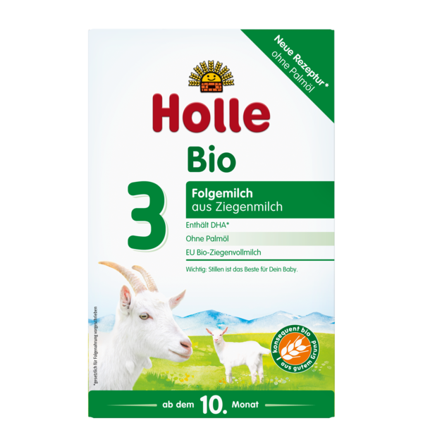 Holle bio kecsketej alapú 3-as csecsemőtápszer 400 g