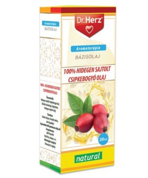 Dr. herz csipkebogyóolaj 100% hidegensajtolt 20 ml