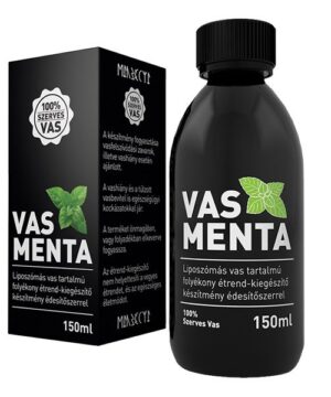Vasmenta liposzómás vas tartalmú folyékony étrend-kiegészíto 150 ml