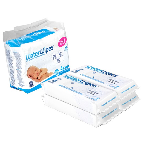 Waterwipes törlőkendő value pack 240 db