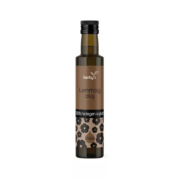 Herbys lenmagolaj hidegen sajtolt 250 ml