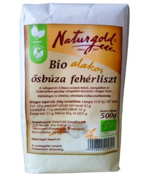 Naturgold bio alakor ősbúza fehérliszt 500 g