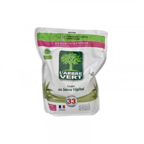 Larbre vert folyékony mosószer utántolto növényi szappannal 1500 ml