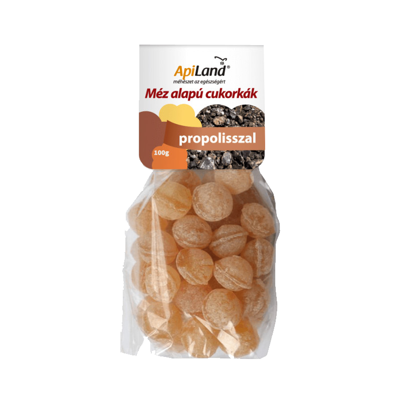 Apiland mézes és propoliszos cukorkák 100 g
