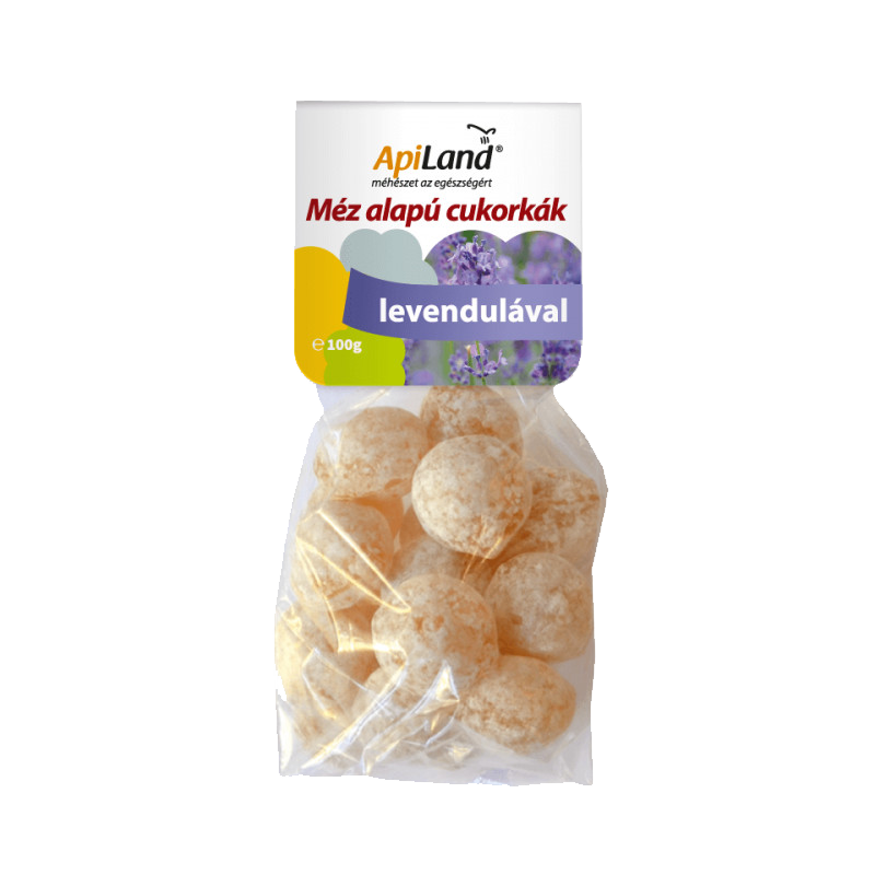 Apiland mézes és levendulás cukorkák 100 g