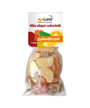 Apiland mézes és gyümölcsös cukorkák 100 g