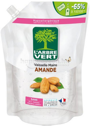 Larbre Vert mosogatószer mandula utántöltő 1000 ml