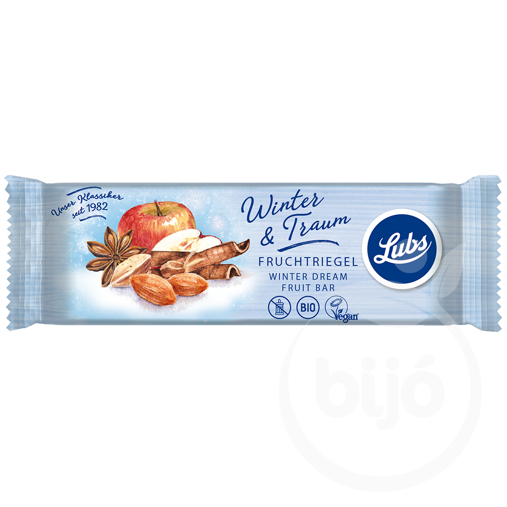 Lubs bio gyümölcsszelet téli álom 40 g