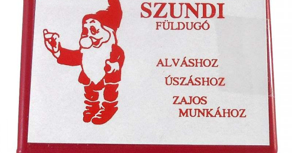 Szundi füldugó 12 db