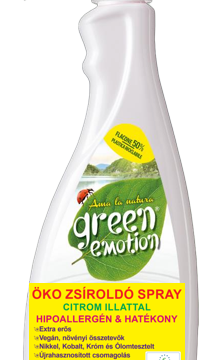 Green Emotion öko zsíroldó spray 750 ml