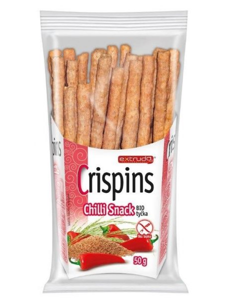 Extrudo bio ropogós rizsrudacskák chilivel 50 g