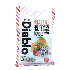 Diablo cukormentes gyümölcskaramella édesítőszerrel 75g