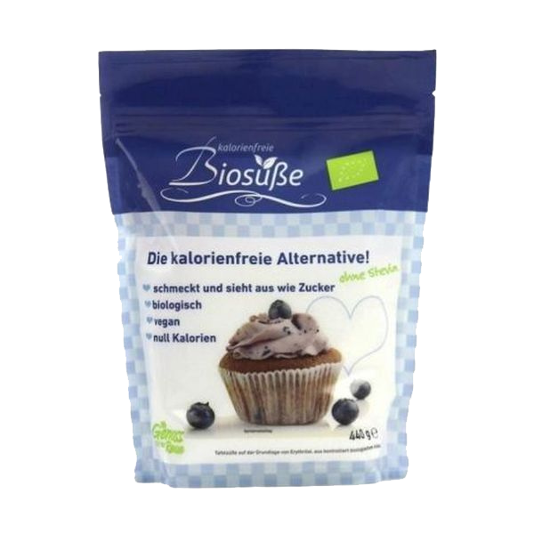Biosüsse Bio Eritrit - kristálycukor alternatíva 440 g