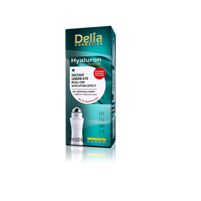 Delia hydro fusion szemkörnyék ápoló roll on 15 ml