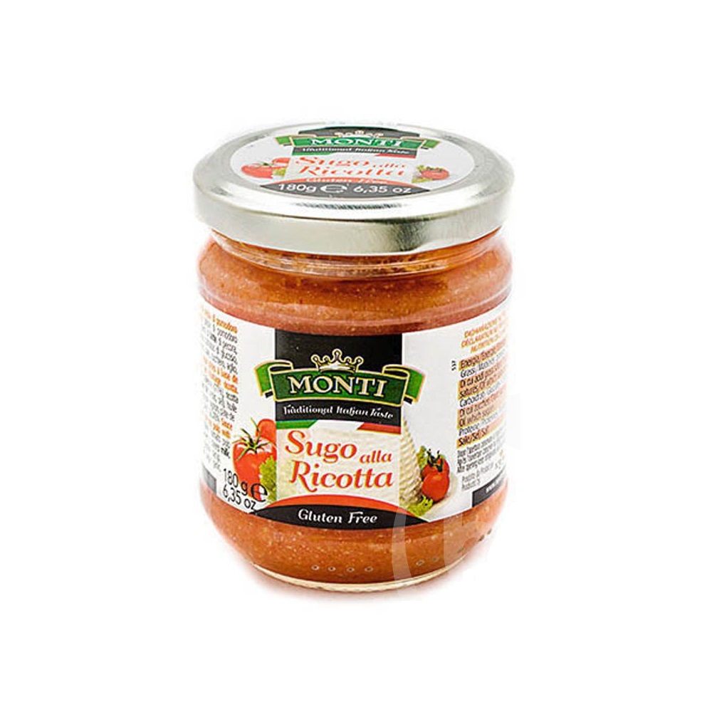 Monti paradicsomszósz rikottás gluténmentes 180 g
